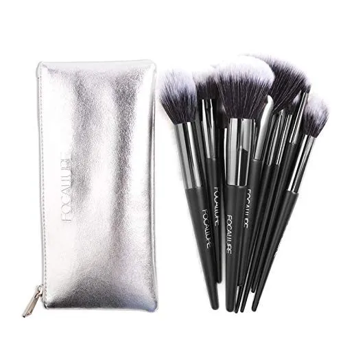 Bộ Cọ Trang Điểm 10 Cây Focallure 10pcs Make-up Brushes with bag FA70